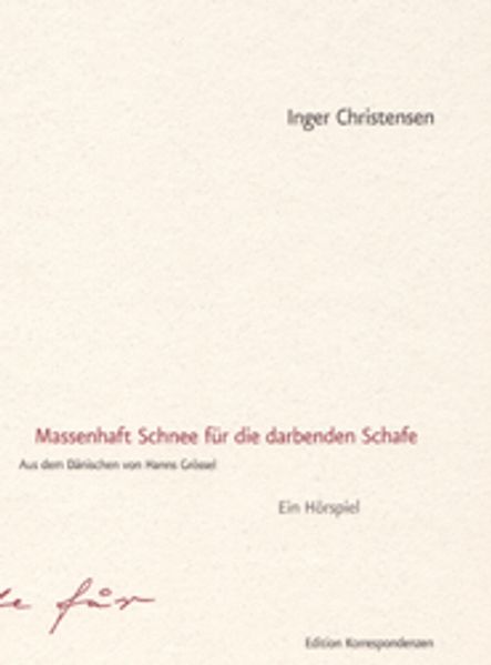 Cover von Massenhaft Schnee für die darbenden Schafe
