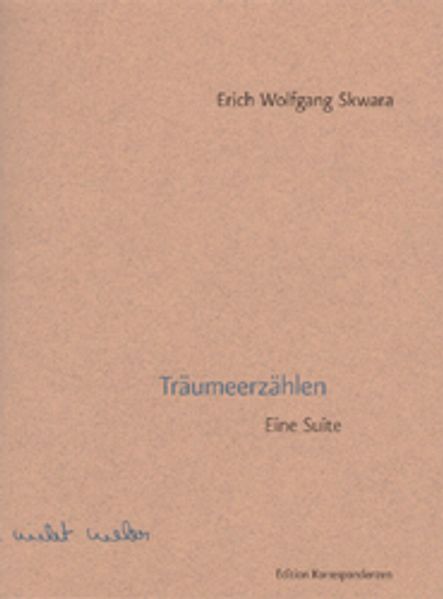 Cover von Träumeerzählen