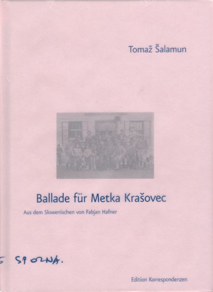 Cover von Ballade für Metka Krasovec