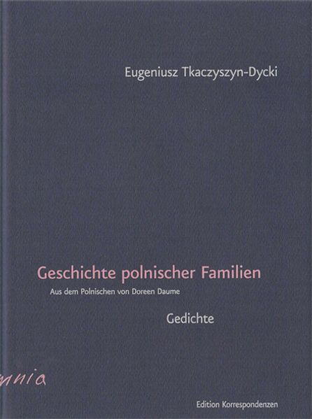 Cover von Geschichte polnischer Familien