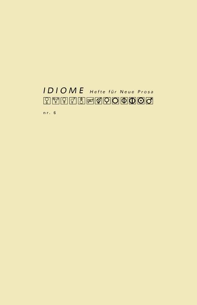 Cover von Idiome