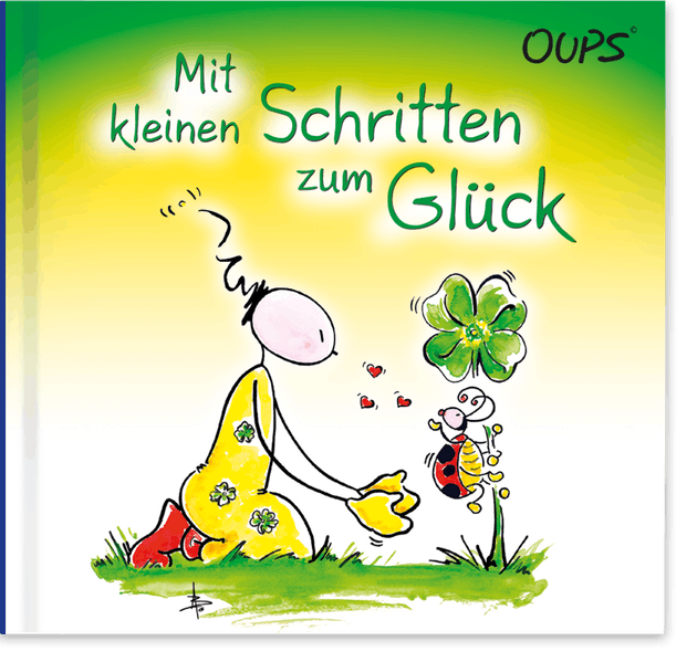 Cover von Mit kleinen Schritten zum Glück