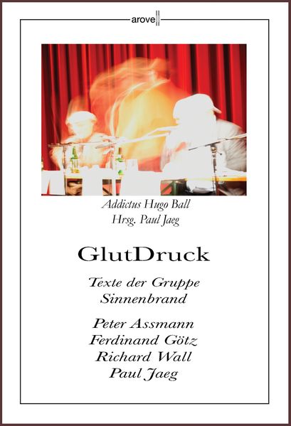 Cover von Glutdruck – Texte der Gruppe Sinnenbrand