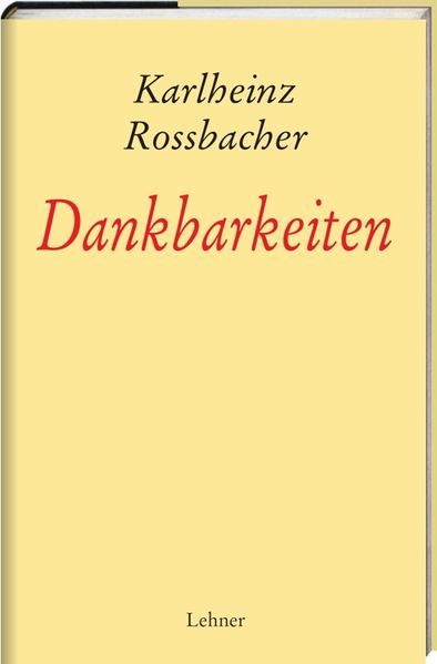 Cover von Dankbarkeiten