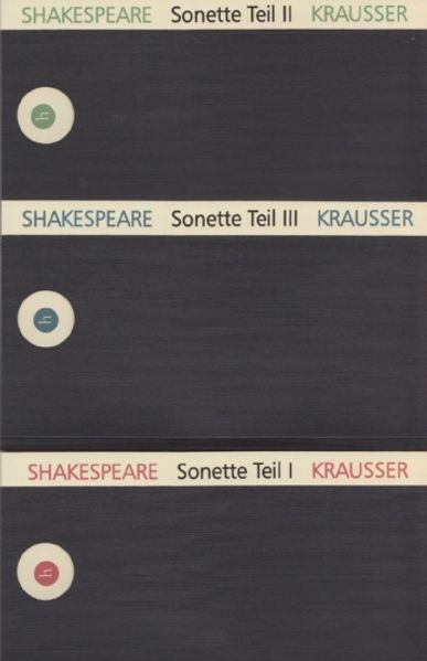 Cover von Sonette I-III