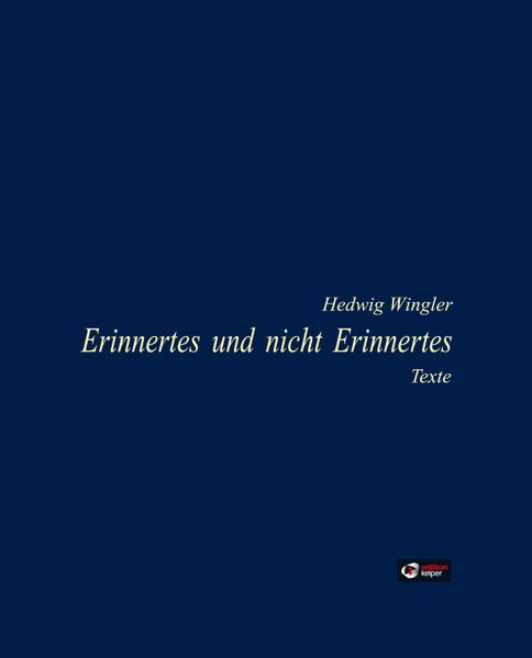 Cover von Erinnertes und nicht Erinnertes
