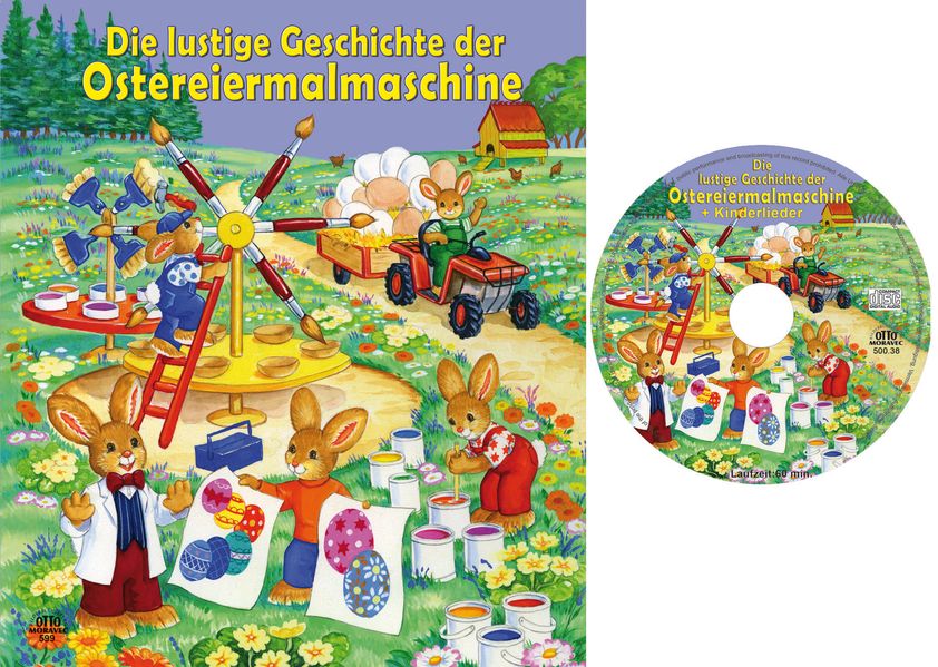 Cover von Die lustige Geschichte der Ostereimalmaschine + CD