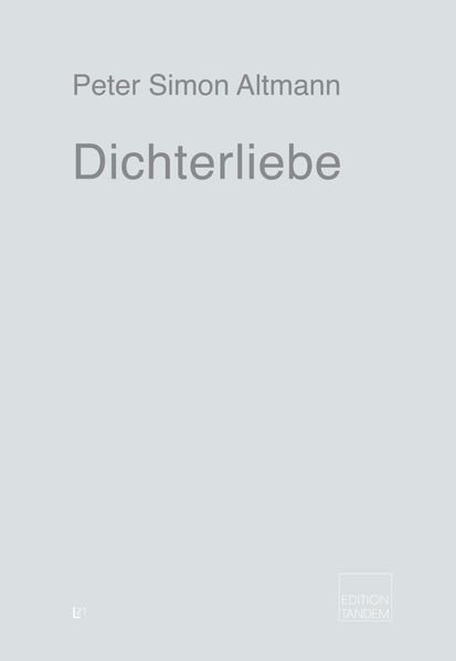 Cover von Dichterliebe