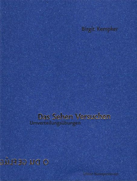 Cover von Das Sehen Versuchen