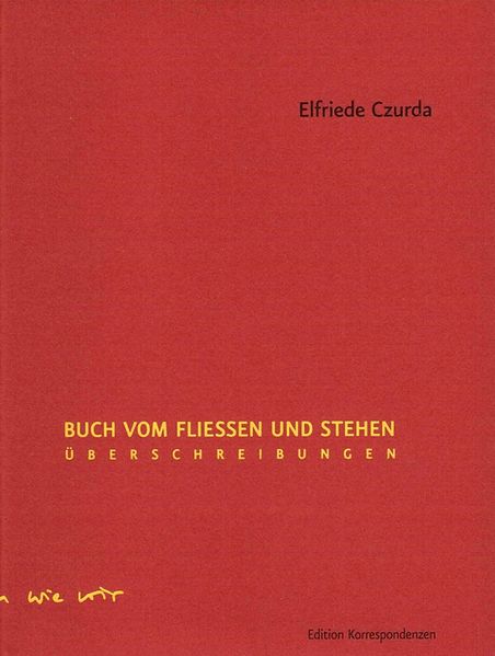 Cover von Buch vom Fließen und Stehen