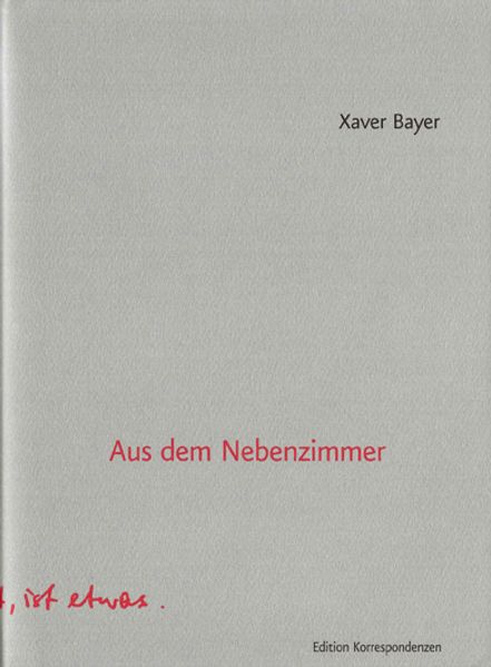 Cover von Aus dem Nebenzimmer