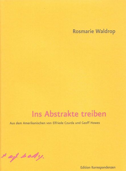 Cover von Ins Abstrakte treiben