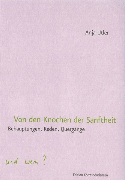 Cover von Von den Knochen der Sanftheit