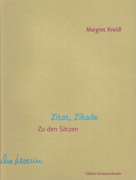 Cover von Zitat, Zikade
