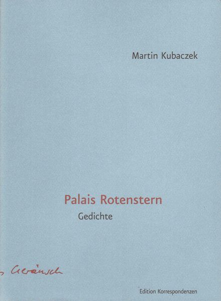 Cover von Palais Rotenstern