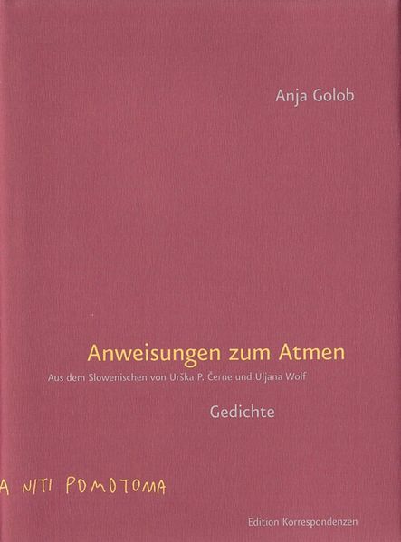 Cover von Anweisungen zum Atmen