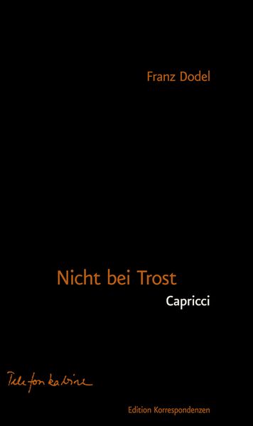 Cover von Nicht bei Trost