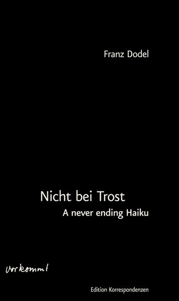 Cover von Nicht bei Trost