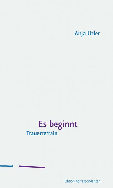 Cover von Es beginnt