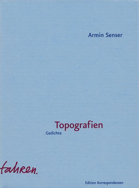 Cover von Topografien