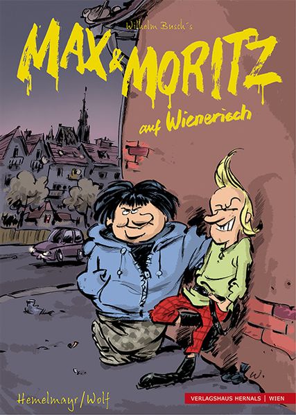 Cover von Max und Moritz auf Wienerisch
