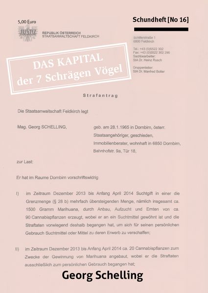 Cover von DAS KAPITAL der 7 schrägen Vögel