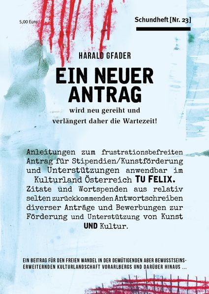 Cover von Ein neuer Antrag wird neu gereiht und verlängert daher die Wartezeit!