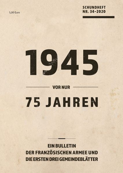 Cover von Dornbirner Gemeindeblatt
