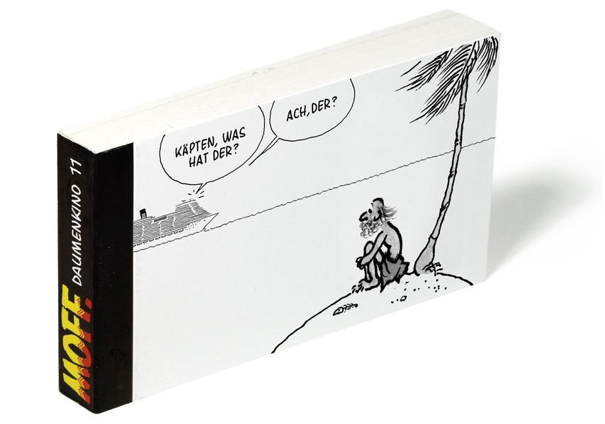 Cover von MOFF. Daumenkino Nr. 11 – Einsame Insel