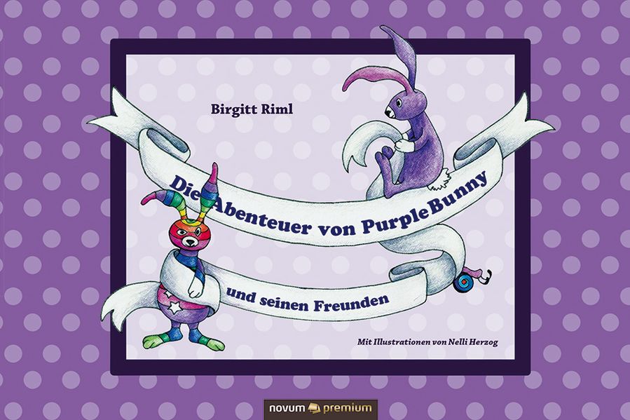 Cover von Die Abenteuer von Purple Bunny und seinen Freunden