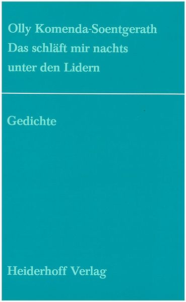 Cover von Das schläft mir nachts unter den Lidern.