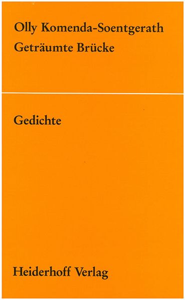 Cover von Geträumte Brücke.