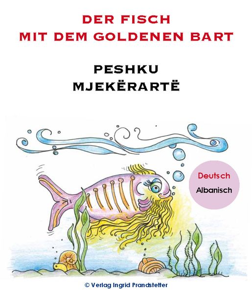 Cover von Der Fisch mit dem goldenen Bart / Peshku mjekërartë