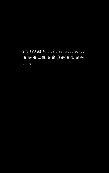 Cover von Idiome Nr. 14