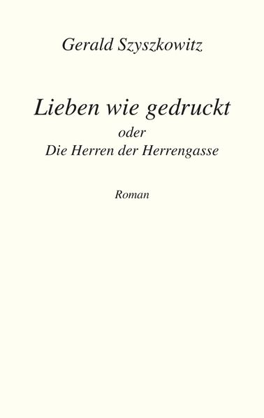 Cover von Lieben wie gedruckt