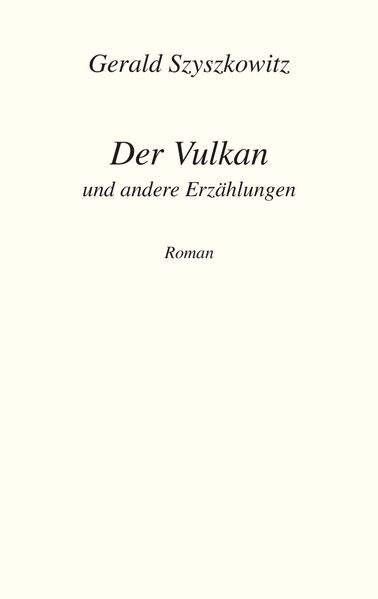 Cover von Der Vulkan und andere Erzählungen