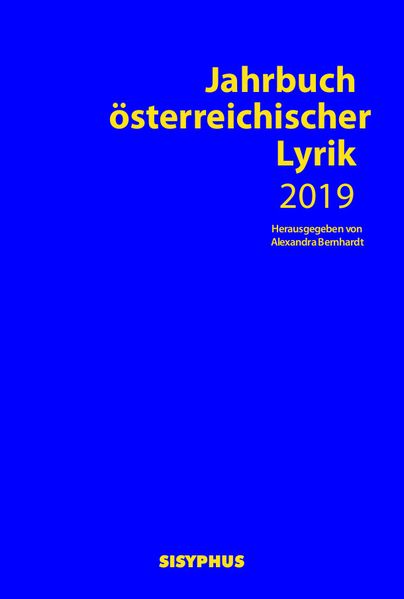 Cover von Jahrbuch österreichischer Lyrik 2019