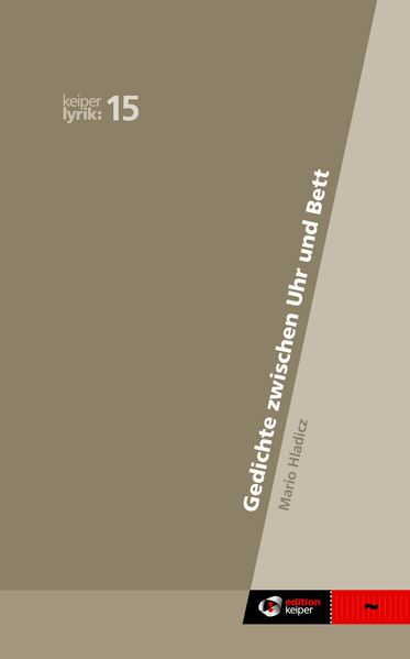 Cover von Gedichte zwischen Uhr und Bett – keiper lyrik Band 15
