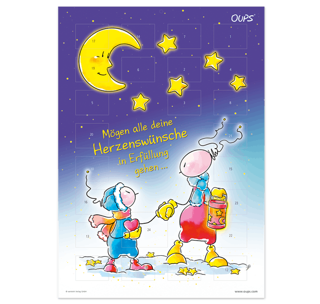 Cover von Oups Adventkalender 2022