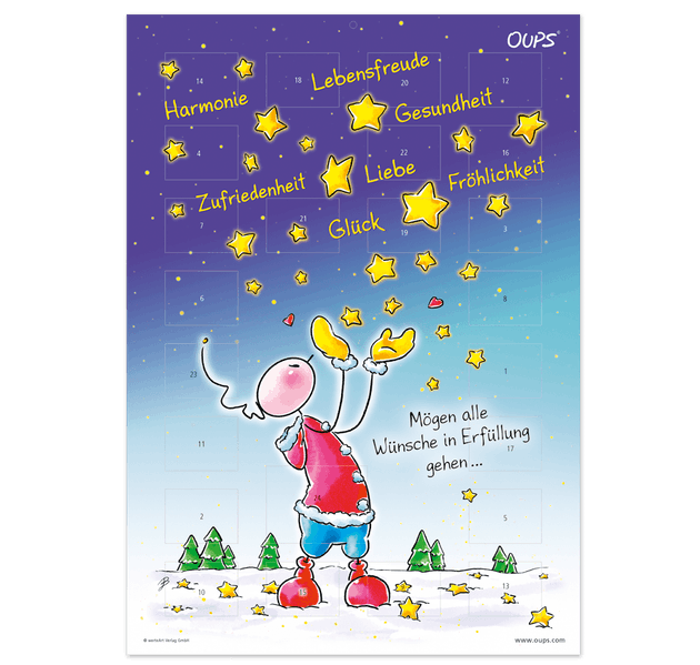 Cover von Oups Adventkalender 2024