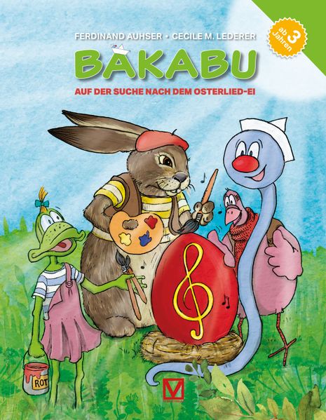 Cover von Bakabu auf der Suche nach dem Osterlied-Ei