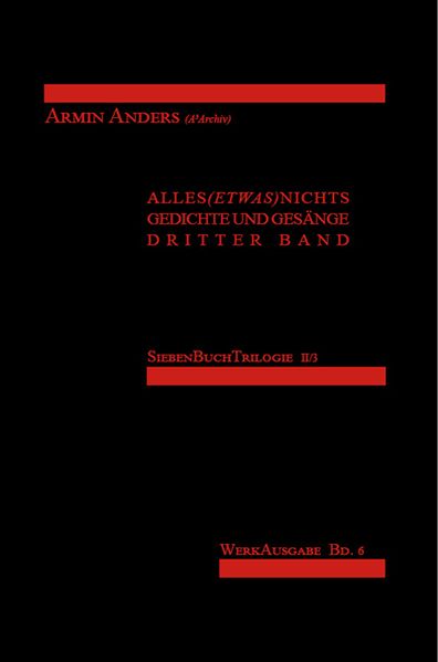 Cover von Gedichte und Gesänge dritter Band