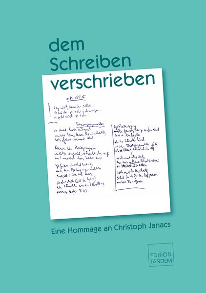 Cover von Dem Schreiben verschrieben