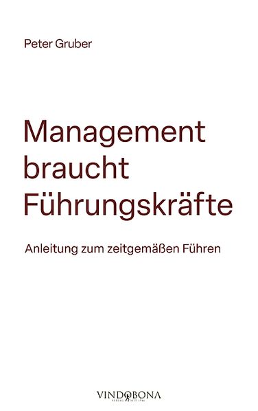 Cover von Management braucht Führungskräfte