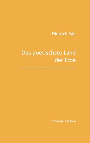 Cover von Das poetischste Land der Erde