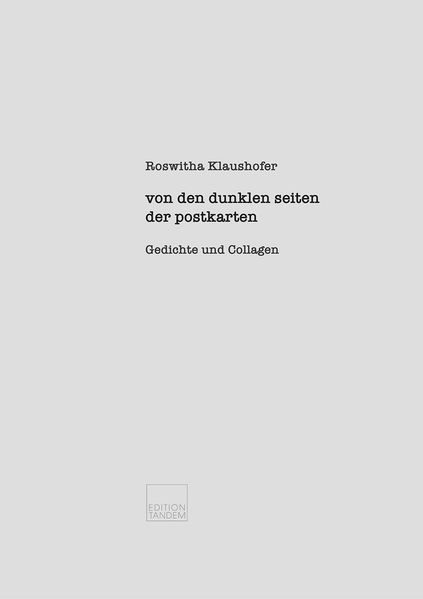 Cover von Von den dunklen seiten der postkarten