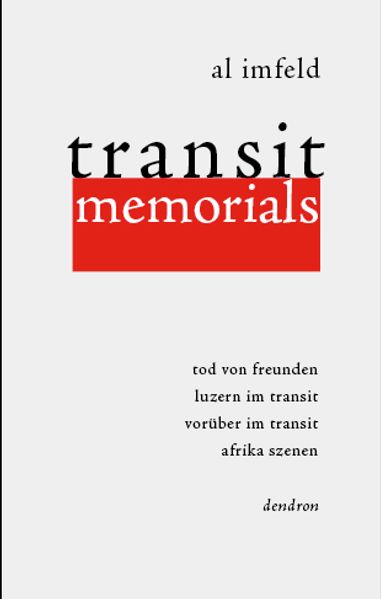 Cover von Transit Memorials