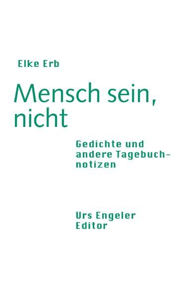 Cover von Mensch sein, nicht
