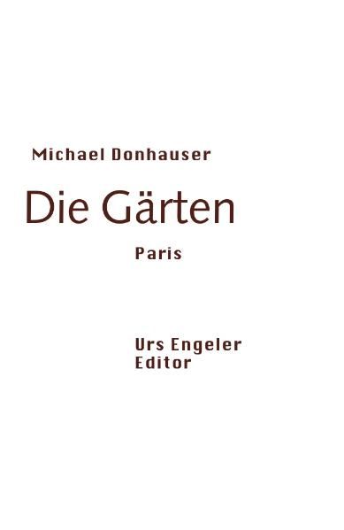 Cover von Die Gärten