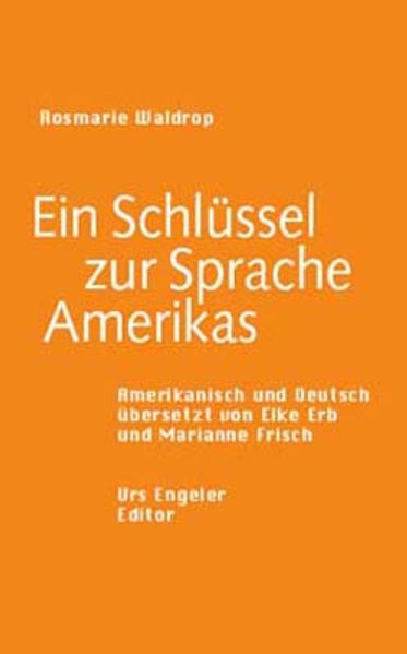 Cover von Ein Schlüssel zur Sprache Amerikas /A Key into the Language of America